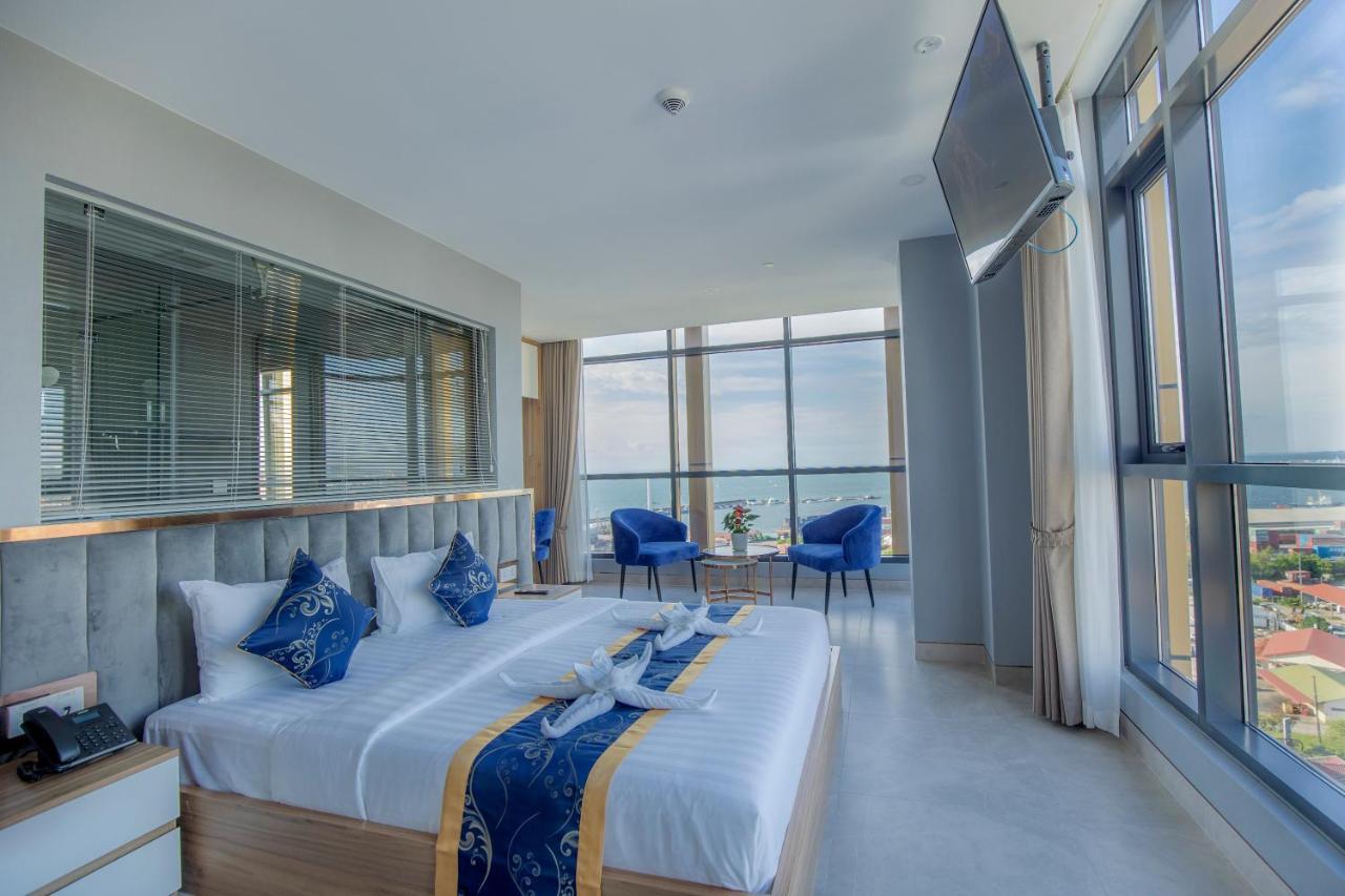 Seascape Palace Hotel 시아누크빌 외부 사진